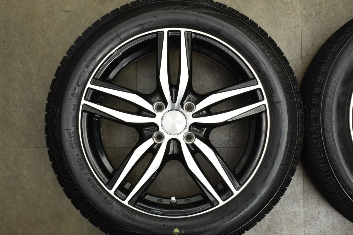 コンパクトカーサイズ ブロンクス TB 03 16 in 6 J 45 PCD 100 ブリヂストン ブリザック VRX 175 60 R アクア フィット ノート MAZDA 2