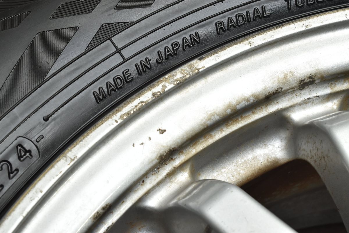  バリ溝 トヨタ 30 プリウス 15 in 6 J 45 PCD 100 ヨコハマ ブルーアースGT AE 51 195 65 R ウィッシュ カローラスポーツ ツーリング 15インチ タイヤ ホイールセット