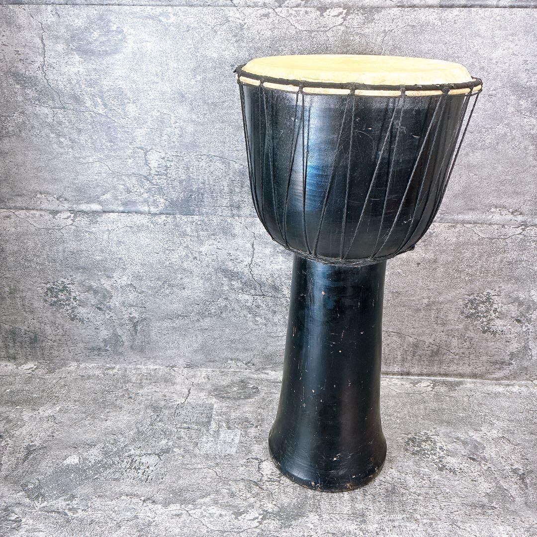 特大　ジャンベ　民族　楽器　打楽器　高さ70センチ 特大 ジャンベ 民族 楽器 打楽器 高さ70センチ - メルカリ