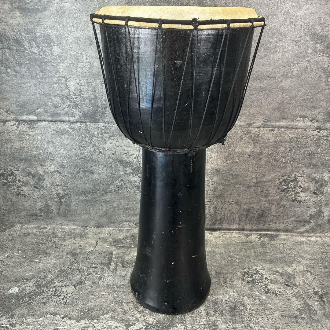 特大　ジャンベ　民族　楽器　打楽器　高さ70センチ 特大 ジャンベ 民族 楽器 打楽器 高さ70センチ - メルカリ
