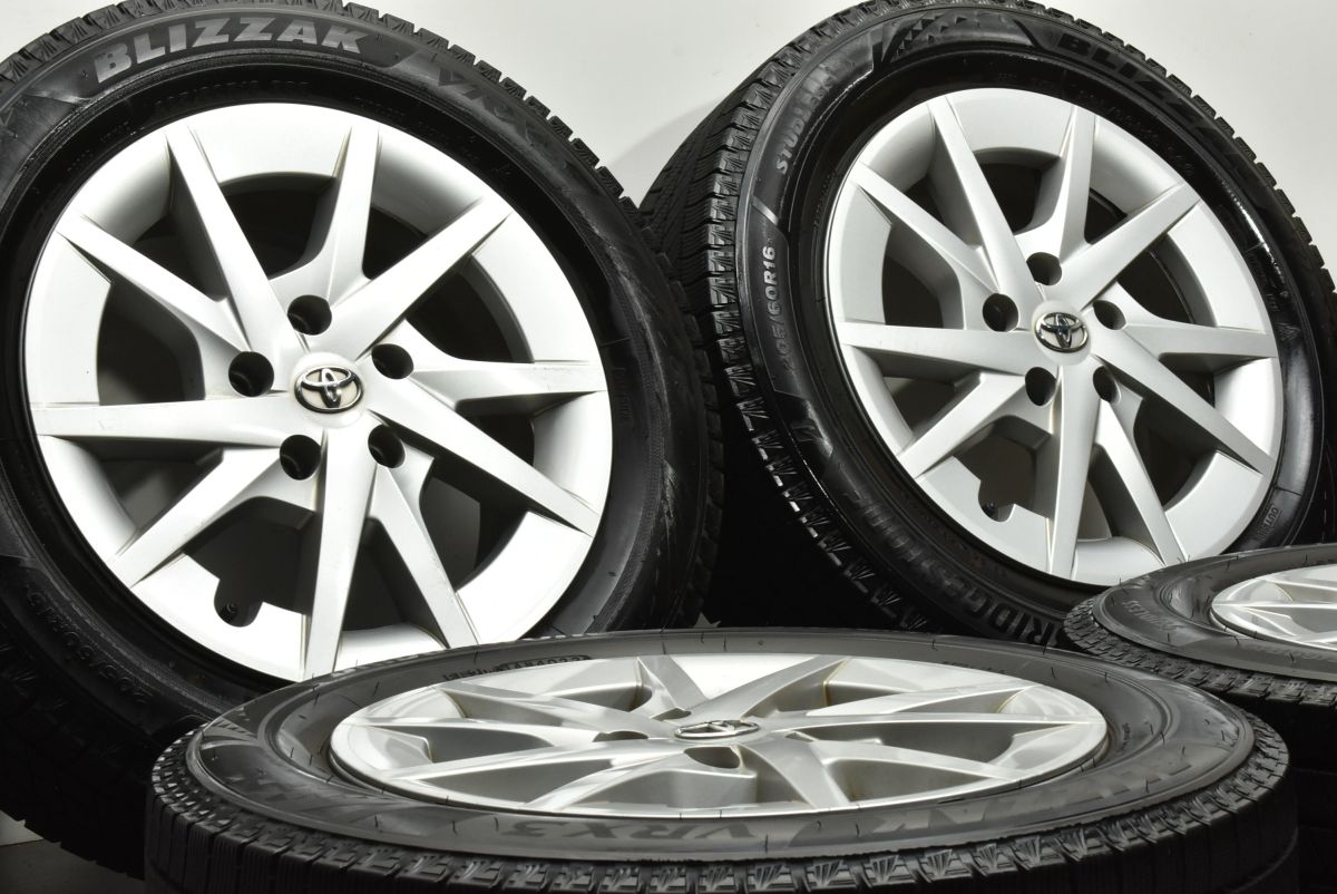 バリ溝 VRX 3 トヨタ プリウスα 16 in 6 5 J 39 PCD 114 ブリヂストン ブリザック 205 60 R ノア ヴォクシー SAI エスクァイア