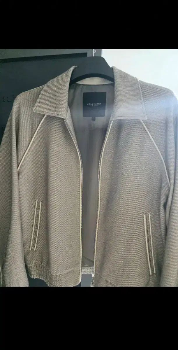 JILLSTUART NEWYORK ジルスチュアートニューヨーク トラッカージャケット ベージュ L