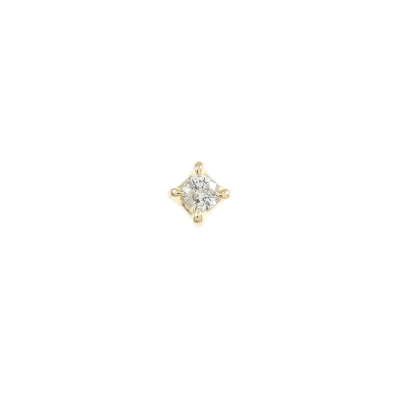 レイジースーザン k18yg 金　一粒ダイヤモンド　ソリティアソリテール　ピアス レイジースーザン k18yg 金 一粒ダイヤモンド ソリティアソリテール