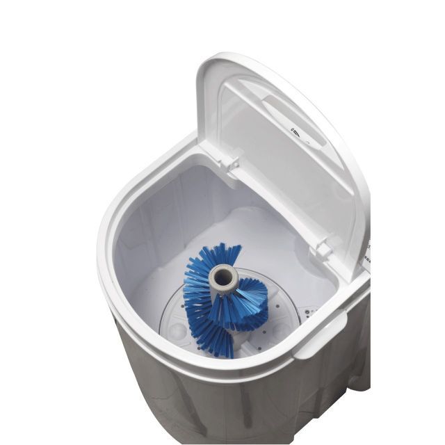 洗いブラシ付きポータブル洗濯機ブラシde洗い