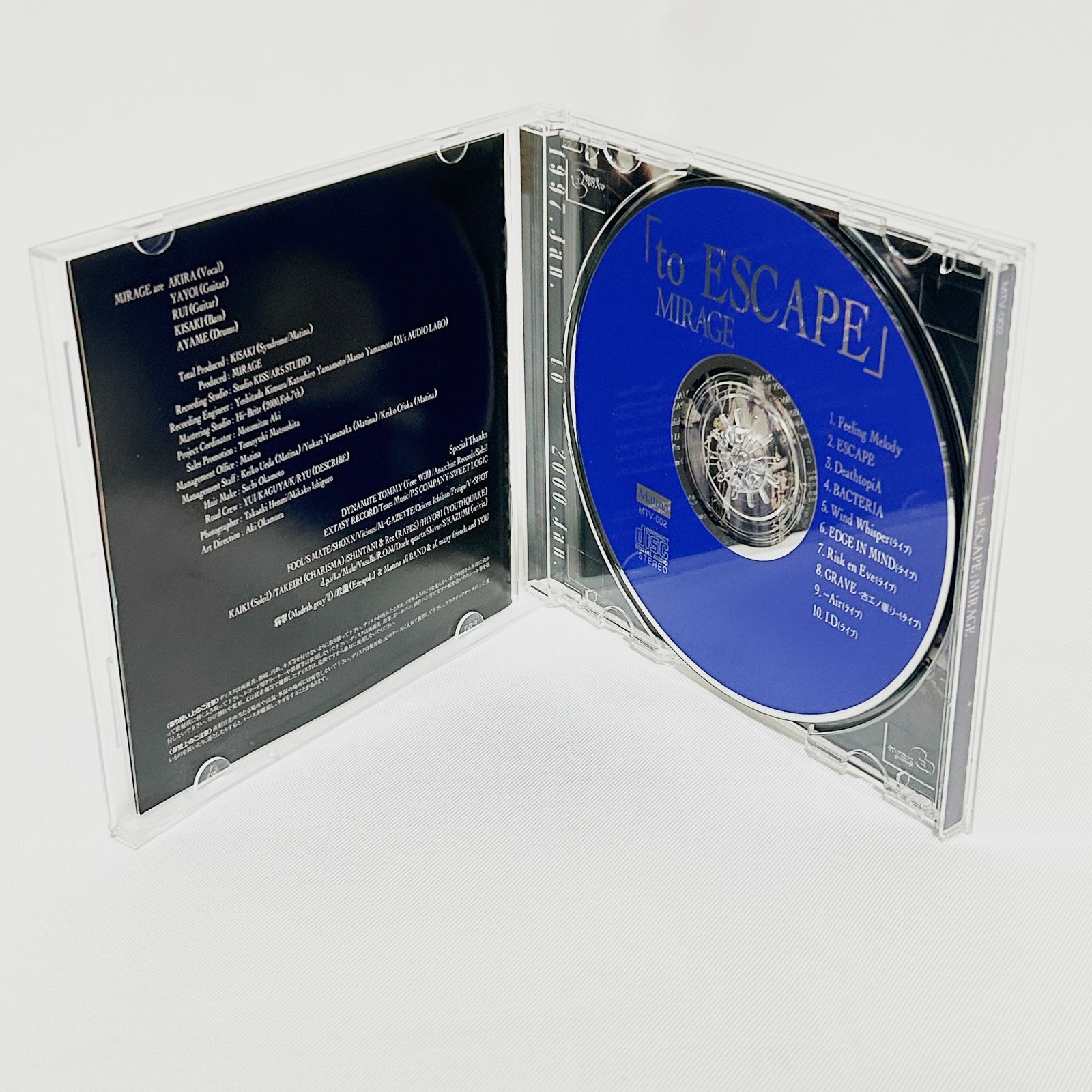 ミラージュ / to　ESCAPE MIRAGE CD ミラージュ / to ESCAPE MIRAGE CD - メルカリ