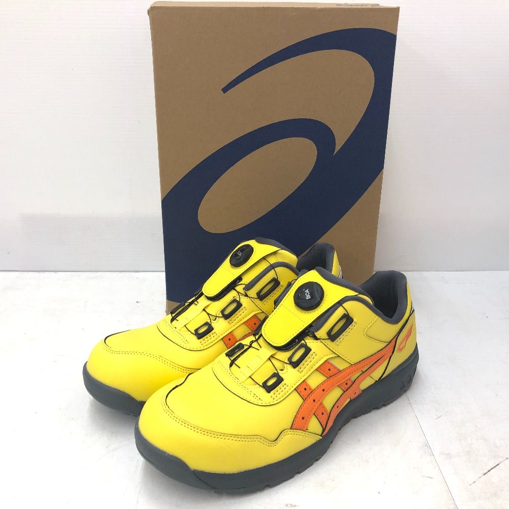 asics アシックス プロテクティブスニーカー 安全靴 ウィンジョブ CP306 BOA JSAA A種認定 27.5cm 3E相当 未着用品