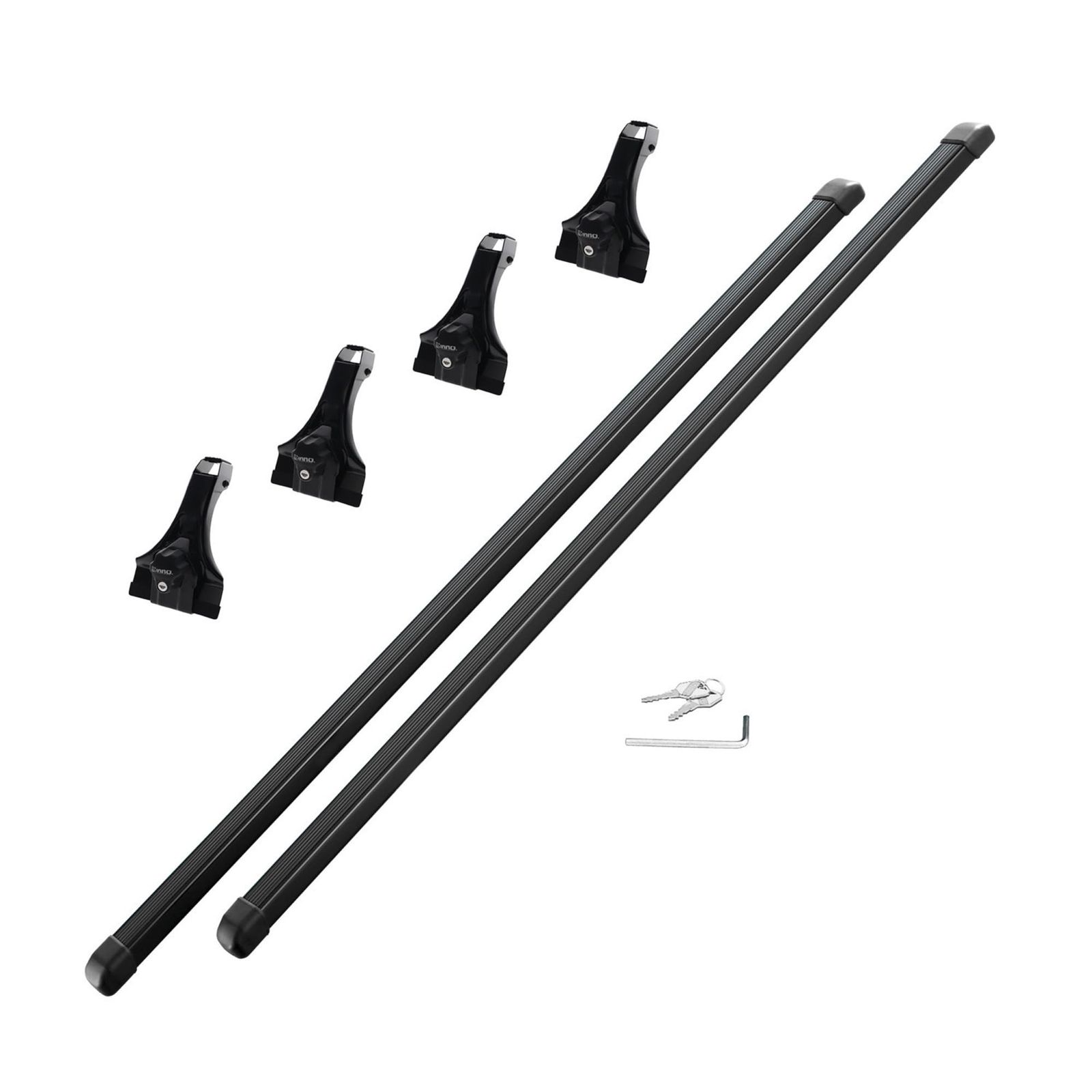 カーメイト Carmate inno イノー 車種別 スクエアベース 業務用 フルセット バー 2本 ドリップタイプ エブリイ ハイゼット アトレー ピクシス NVクリッパー スクラム 等 ベースステー ベーシックステー ナット固定 キーロック システムキ