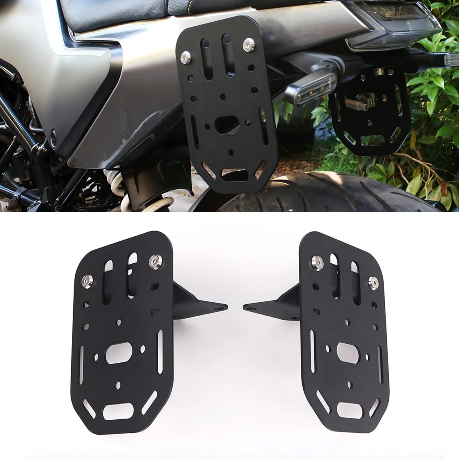 For ブラックアロー 250 ブラックアロー 401 Svartpilen250 Svartpilen401 2020-2025 ヴィトピレン 250 ヴィトピレン 401 Vitpilen250 Vitpilen401 2025-2025 パニアラック オ