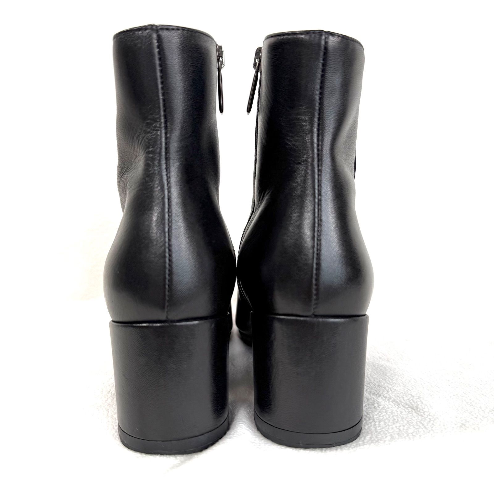 極美品✨ファビオルスコーニ FABIO RUSCONI サイドジップ レザー