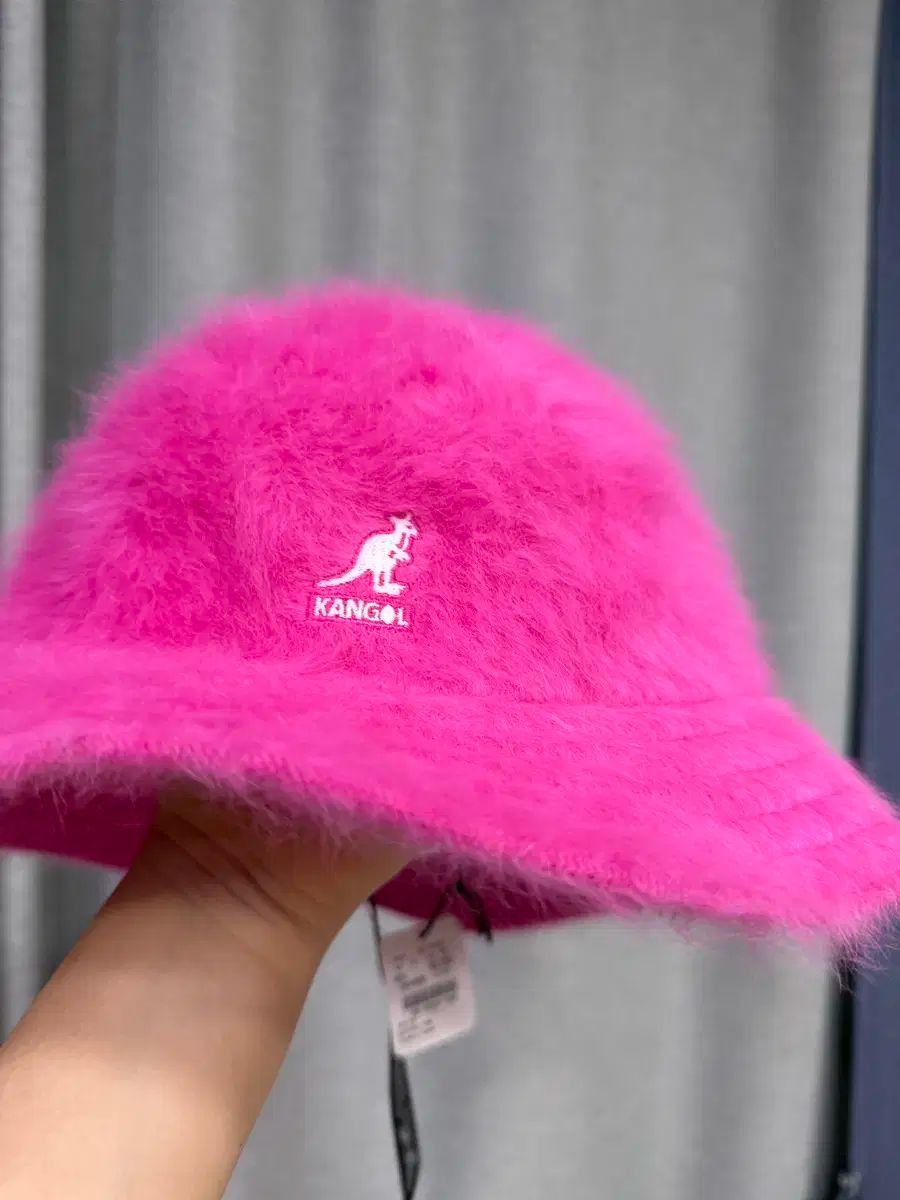 カンゴール ピンク ファー バケットハット 帽子 MERCADOAVALIA_COM_BR