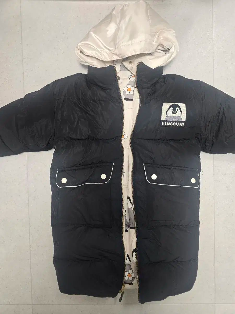 ダウンジャケット ロング丈