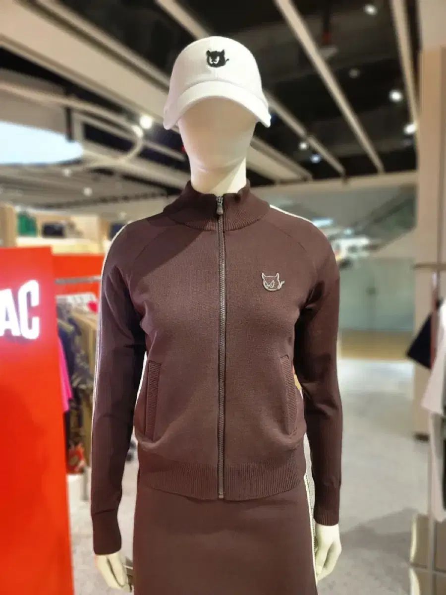 ワック レディースMULTIストライプニットジャケット M