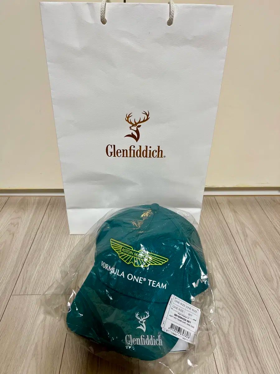 グレンフィディック OH アストンマーティン F 1 チーム ベースボールキャップ ONE サイズ
