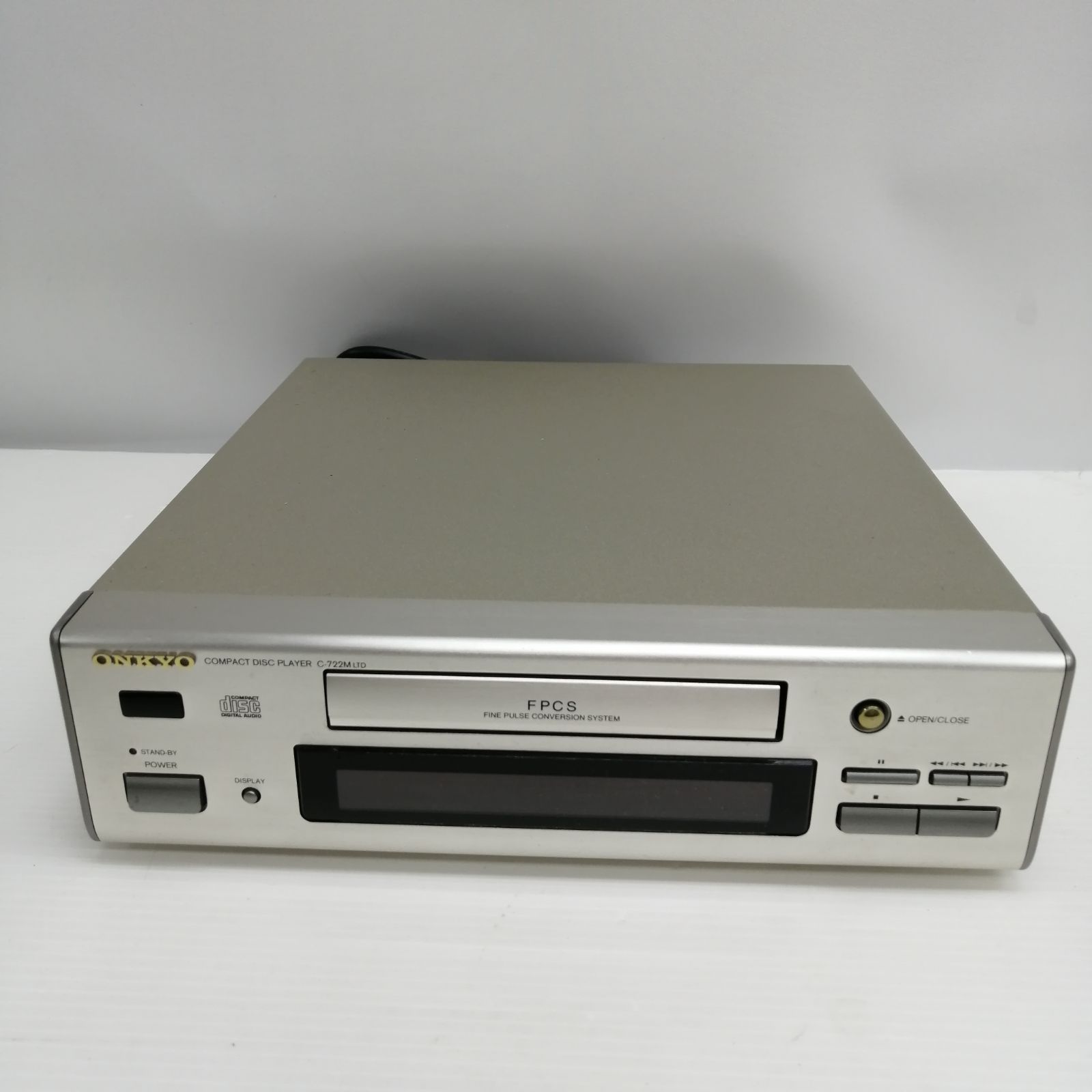 メンテナンス品 ONKYO CDプレイヤー C-722M LTD