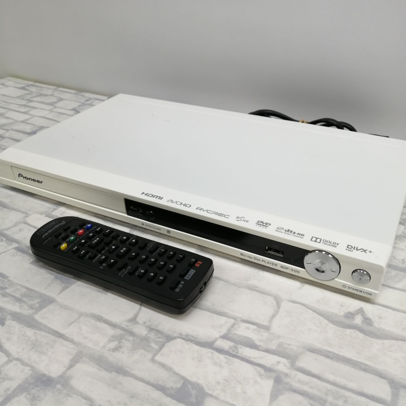新品！Pioneer BDP-3120-K ブルーレイ・プレーヤー パイオニア BDP
