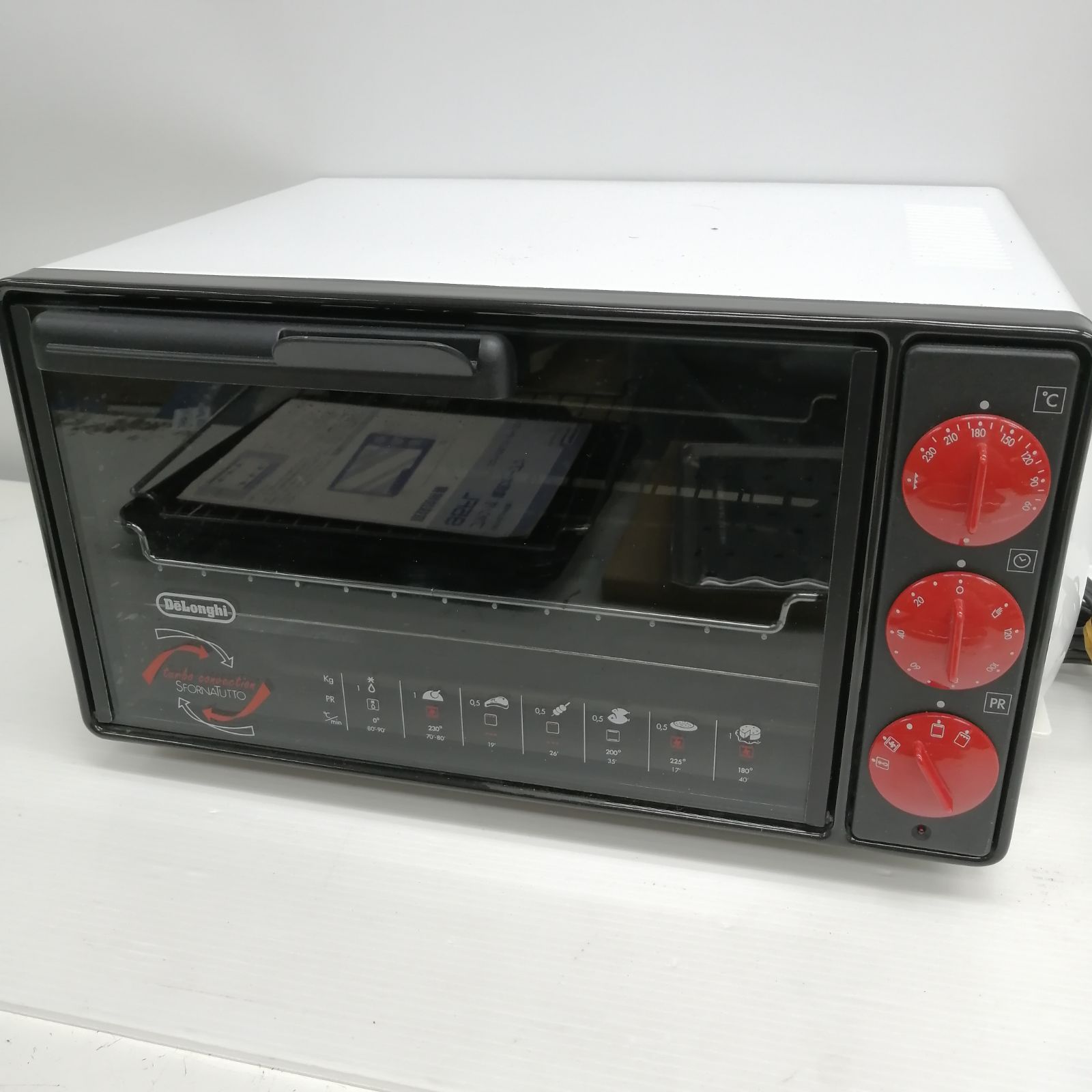 B*d様 DeLonghi ブラックオーブン　95FL？ 動作品】デロンギ オーブン 95fl - メルカリ