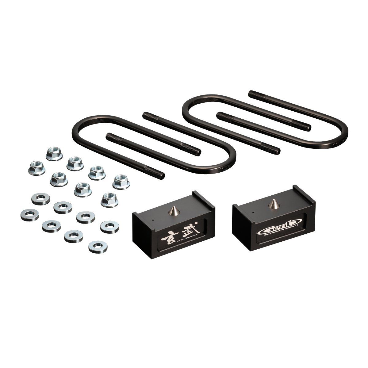 Genb 玄武 ハイエース TRH KDH 200系 ハイトダウンブロックキット 2.0インチ -50.0ミリ SDB 20 H