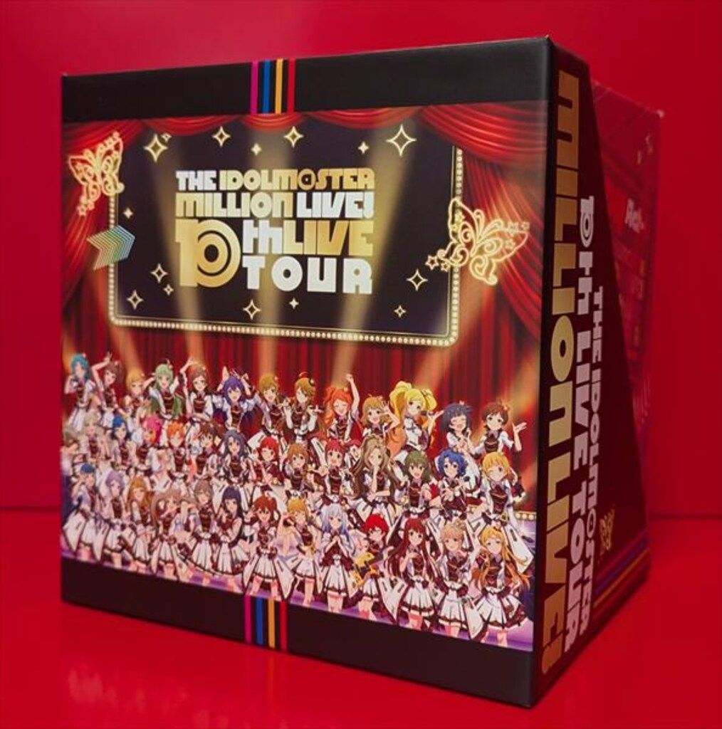 ライブ イベントBlu-ray アソビストア特典BOX付 THE IDOLM STER MILLIONLIVE! 10thLIVE TOUR 全4BOXセット