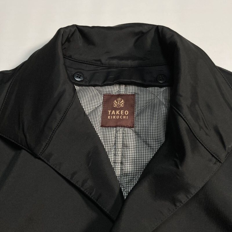 極美品 高級 赤タグ タケオキクチ ベルテッドライナー コート ベルト ライナー タケオキクチ☆赤タグ 高級ライン☆着脱ライナー トレンチコート