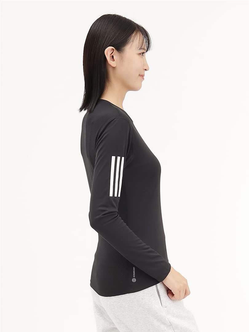 [アディダス] ランニング 長袖 Tシャツ オウン ザ ラン 長袖Tシャツ NEE22 レディース ブラック (H59272) J/OT ...