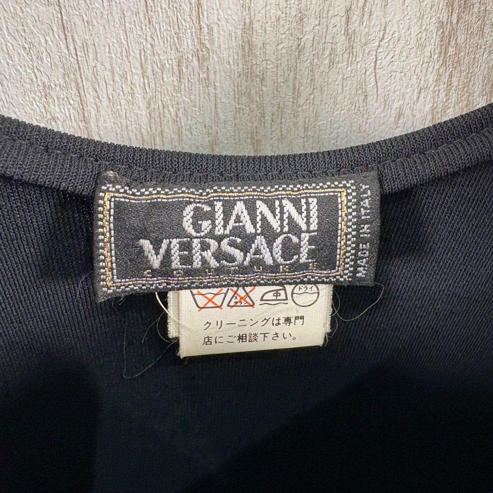 90s GIANNI VERSACE ジャンニヴェルサーチ ヴェルサーチェ メデューサ 