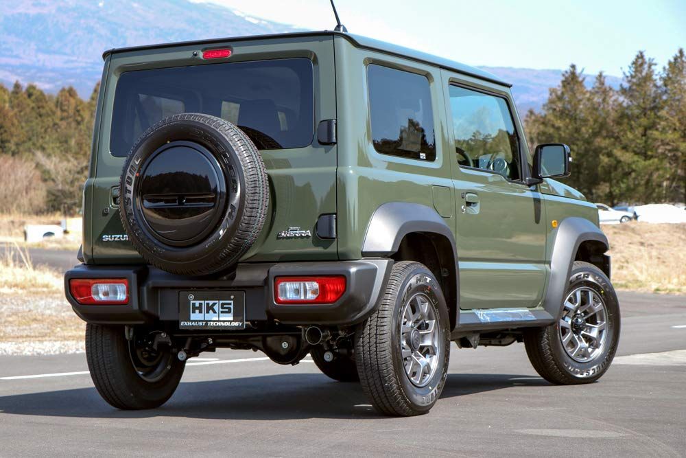 HKS 自動車用スポーツマフラー リーガルマフラー スズキ ジムニー-シエラ ノマド JB64W JB74W用 31013-AS017 車検対応 吸排気系パーツ