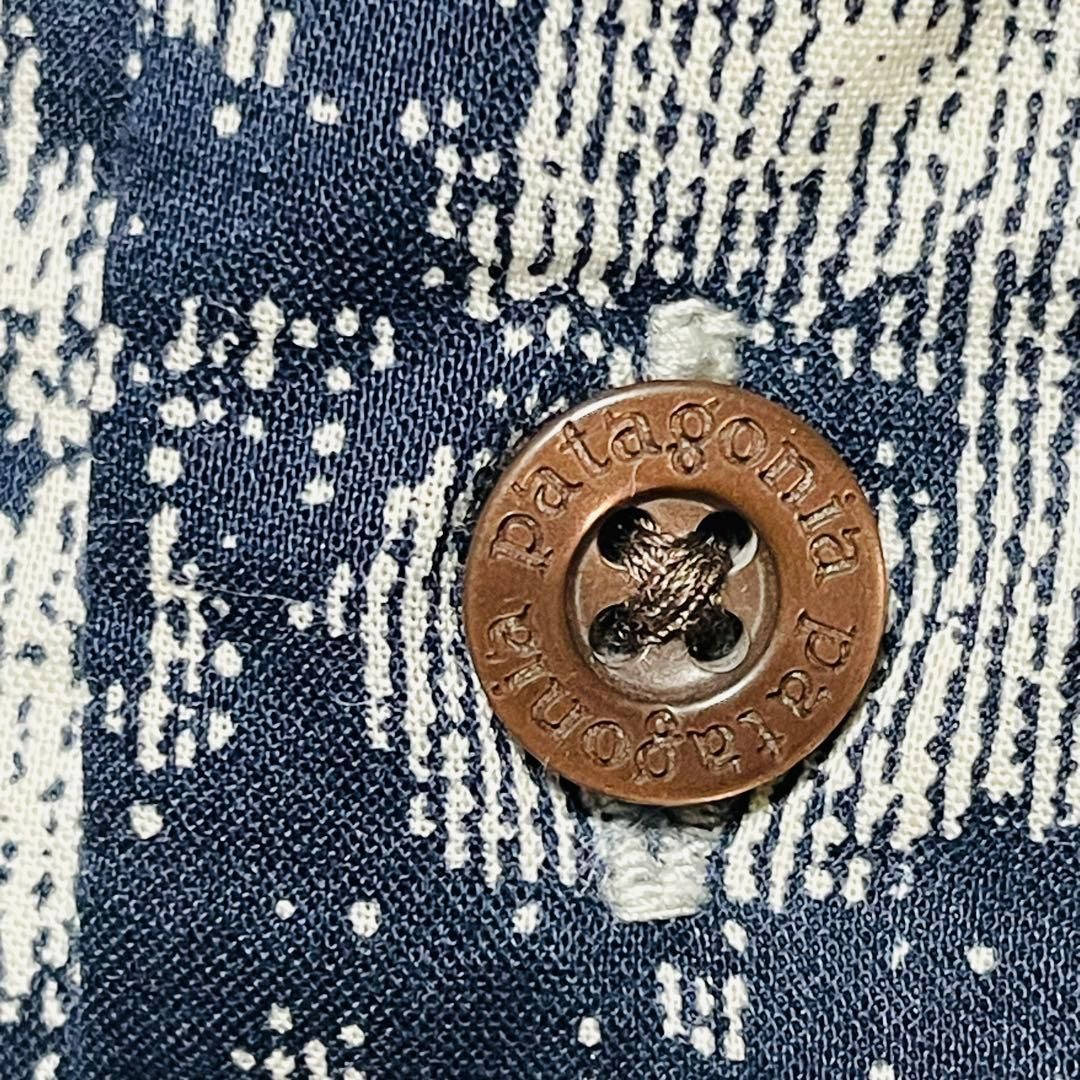 patagonia パタゴニア アロハシャツ M オーガニックコットン 半袖