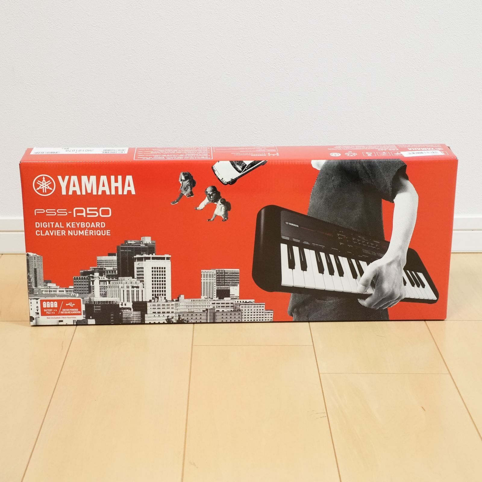 YAMAHA ヤマハ PSS-A 50 デジタルキーボード 37鍵盤 向け ポータブル ストリート演奏 電池駆動