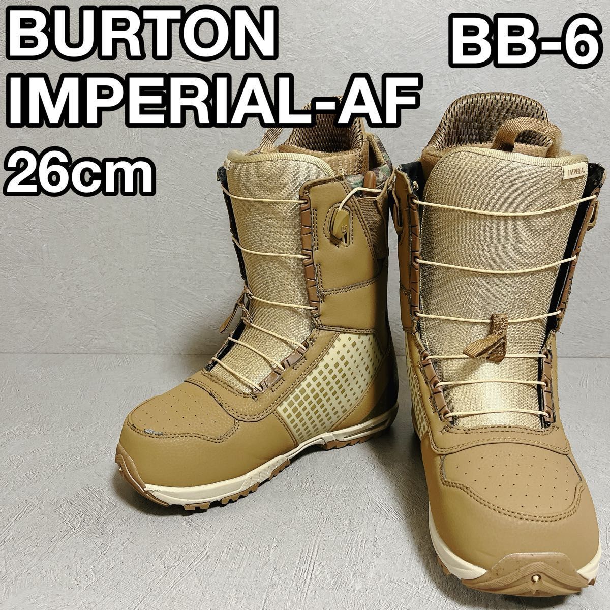 BURTON IMPERIAL ASIAN FIT 26 バートン スノーボード ブーツ