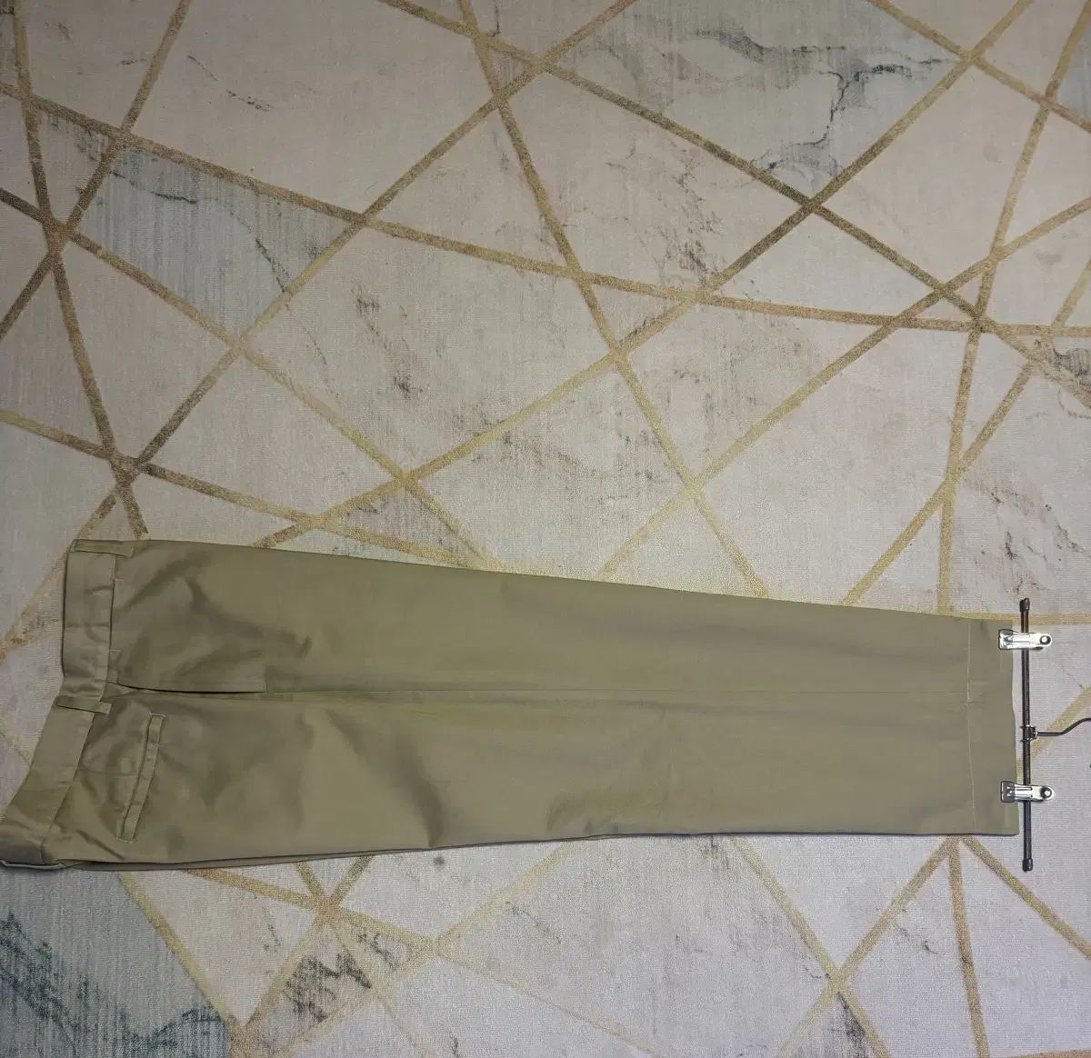 TIMEWORN CLOTHING タイムウォーンクロージング At Last-Co アットラスト 511 トラウザーズ カーキ 34サイズ