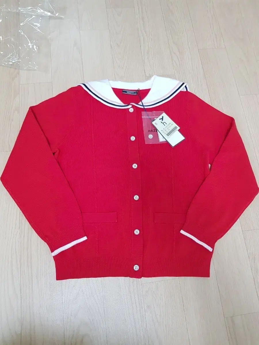 HAZZYS へジス セーラー KARA カラ カーディガン 145