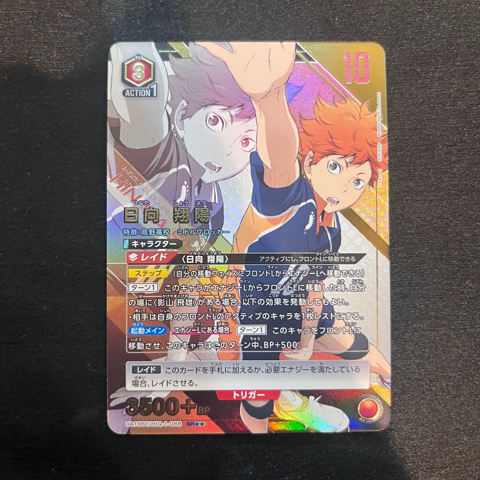 割引 ユニオンアリーナ 日向 翔陽 SR ハイキュー!!