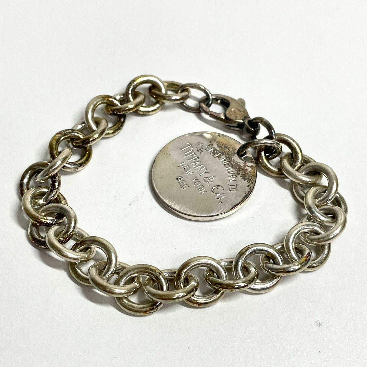 Tiffany ティファニー リターントゥ ラウンド プレート ブレスレット Tiffany & Co. リターン トゥ ラウンドプレート ブレスレット
