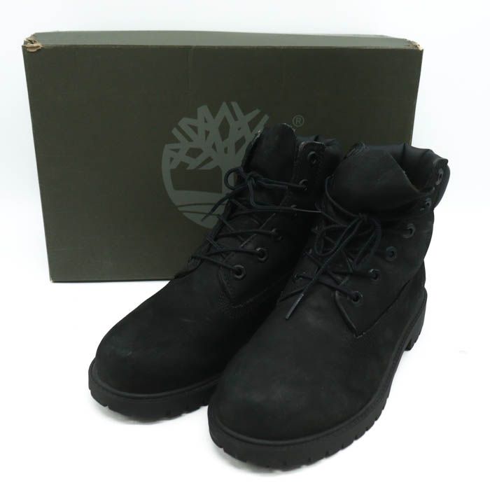 ティンバーランド 6インチ ブーツ 12907 ワークブーツ シューズ ボーイズ レディース ブラック Timberland