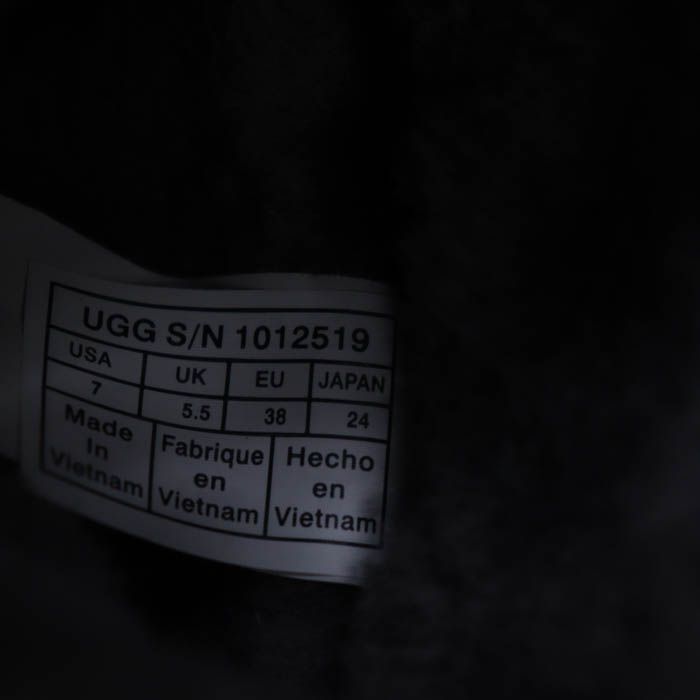  アグ MIKO ロングブーツ 防水 レザー ボア ビブラムソール 防寒 ブランド 靴 黒 レディース ブラック UGG その他 ブーツ