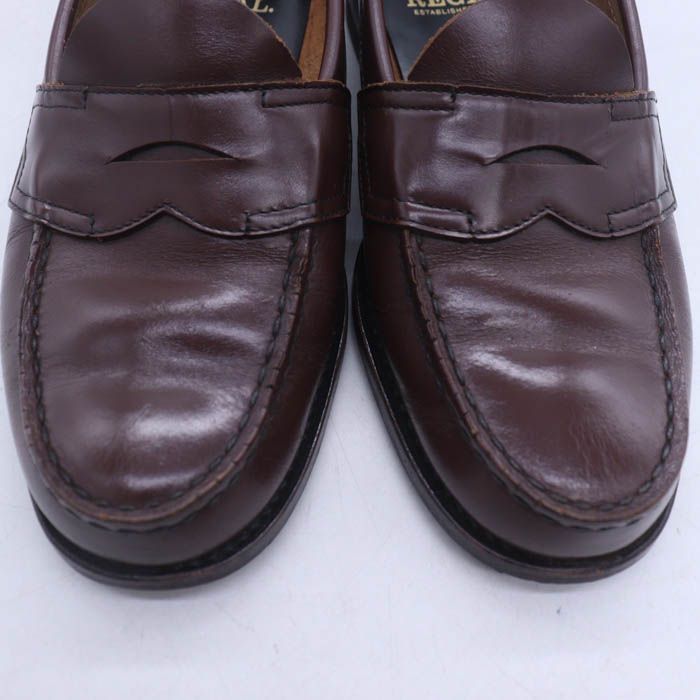 リーガル ペニーローファー スリッポン シューズ ブランド 革靴 メンズ 24.5サイズ ブラウン REGAL