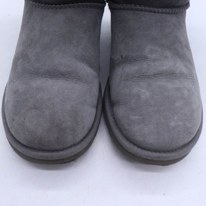 アグ ムートンブーツ 3352 ミニベイリーボタン ボア シューズ ブランド 靴 レディース グレー UGG