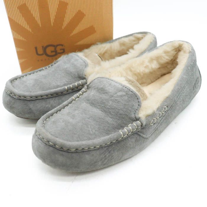 アグ モカシン アンスレー 3312 ボア スウェード シューズ ブランド 靴 レディース グレー UGG