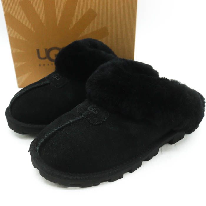 アグ コケット スリッポン サボサンダル ボア シューズ ブランド 靴 レディース ブラック UGG