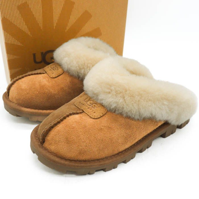 アグ コケット スリッポン サボサンダル ボア シューズ ブランド 靴 レディース ブラウン UGG
