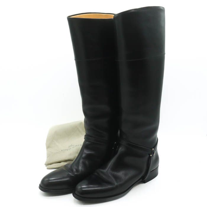 新品　タニノクリスチー　TANINOCRISCI 乗馬ブーツ　ジョッキーブーツ タニノクリスチー ロングブーツ レザー ジョッキーブーツ シューズ