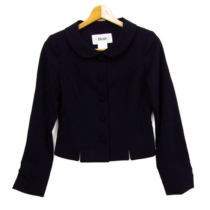 ルネ ジャケット アウター ウール ストレッチ レディース 34サイズ  