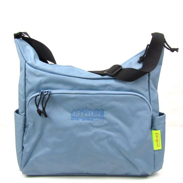 マンハッタンポーテージ ショルダーバッグ Aqua Lite 防水 斜め掛け 鞄 ブランド メンズ ブルー Manhattan Portage