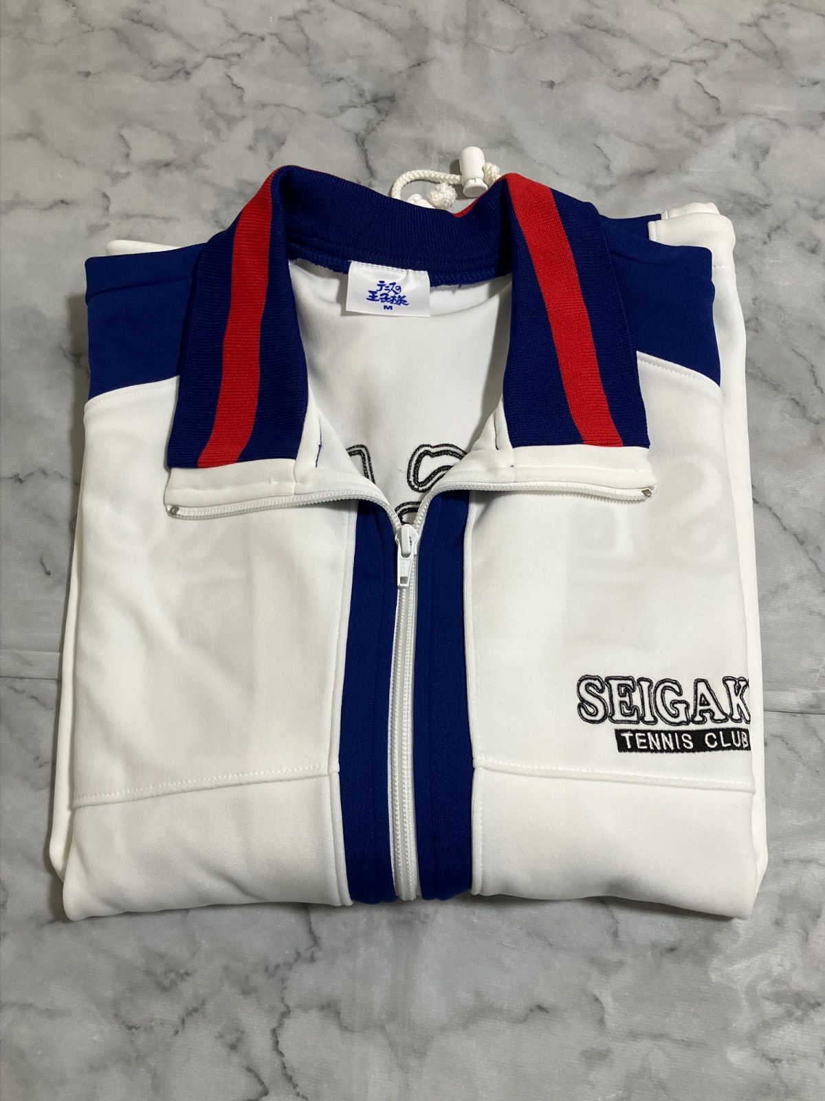 テニスの王子様 手塚国光 刺繍入り青学ジャージ ジャンプフェスタ M