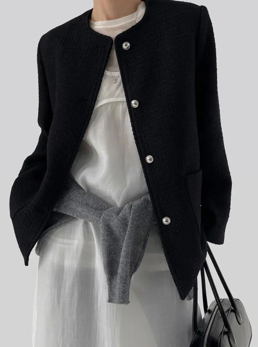 オータム ポニー ツイードジャケット