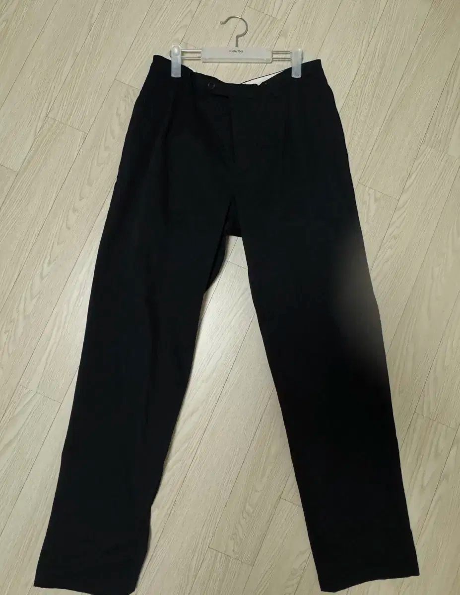 サマセット テーパード チノ ブラック