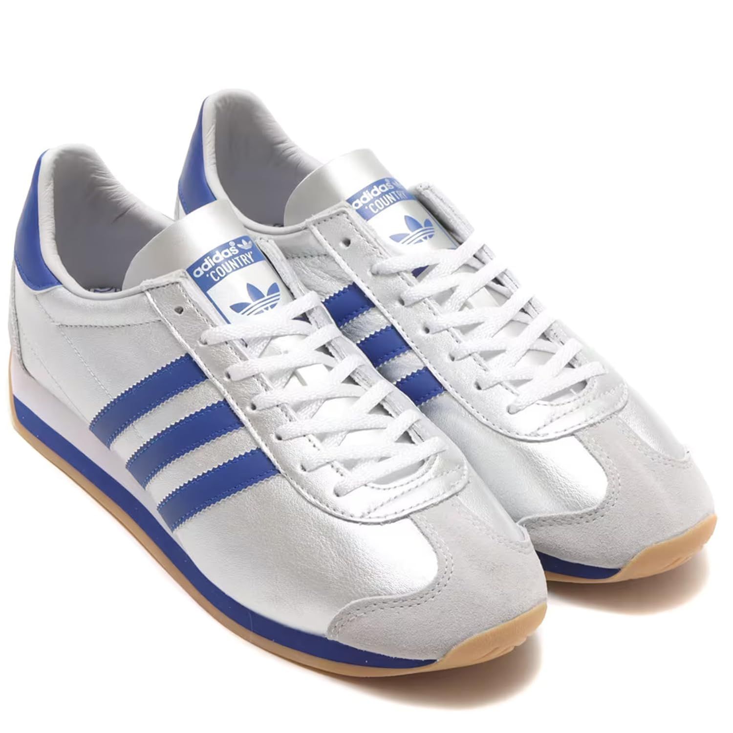 アディダス シューズ スニーカー カントリー OG COUNTRY OG マットシルバー ブライトブルー フットウェアホワイト IE4230 日本 26.5cm