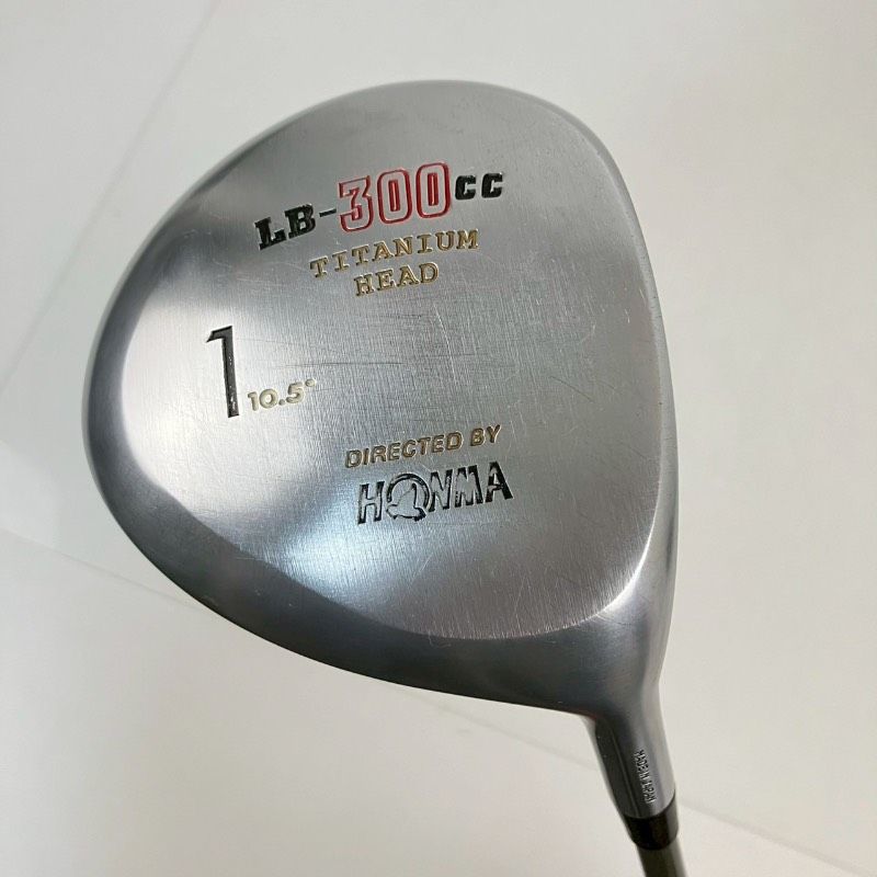 HONMA ホンマ LB-300cc 1Wドライバー 10.5° 純正 シャフト NEW FEATHER WEIGHT Type-S FLEX-S-2 4星 チタンヘッド