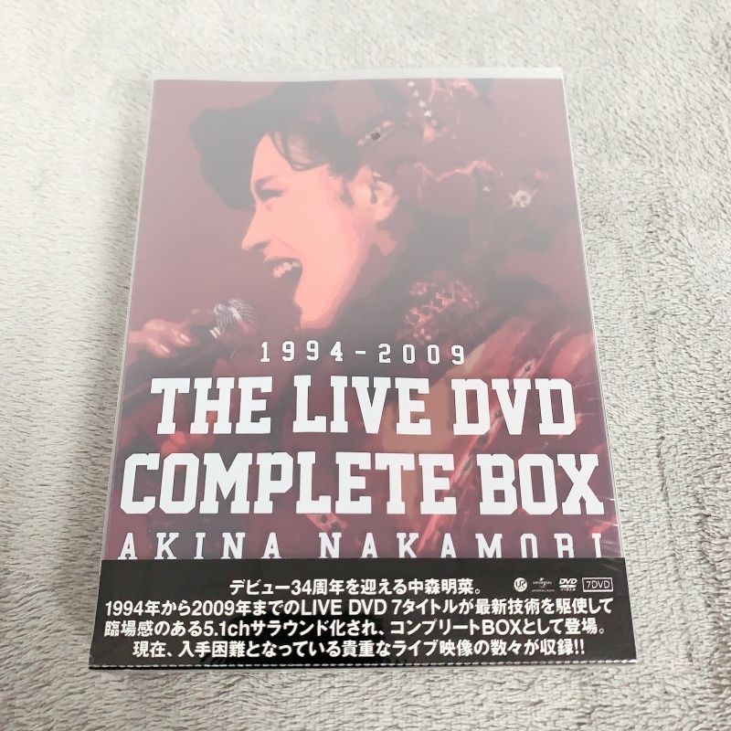 中森明菜 THE LIVE DVD COMPLETE BOX - メルカリ