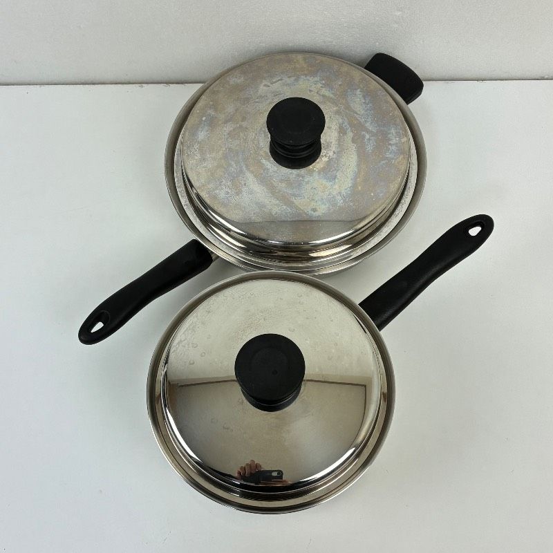 Amway アムウェイ クイーン 大フライパン 片手鍋セット ステンレス 調理器具